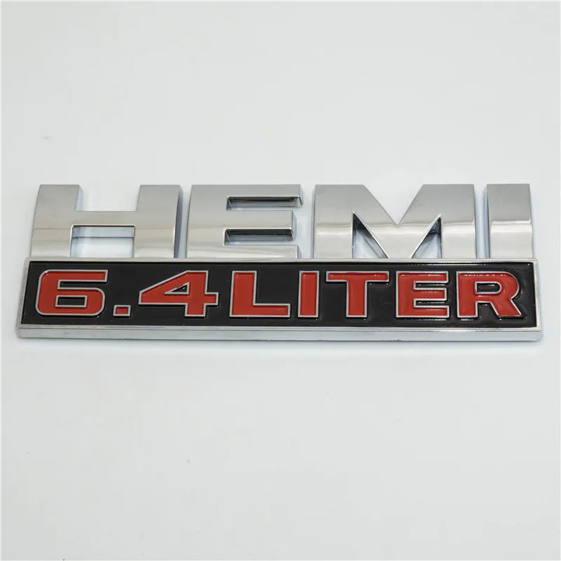 5 шт. эмблема HEMI 7 Л 6 4 литра Стайлинг для Cherokee Compass Wrangler Patriot Renegade|hemi 5.7|decoration for carcar