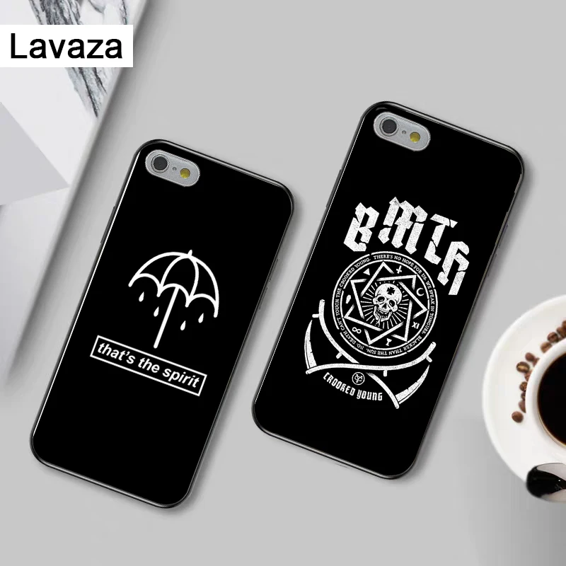 Силиконовый чехол Bring Me the Horizon Dust для iPhone 5 5S 6 6S Plus 7 8 11 Pro X XS Max XR|Бамперы| |