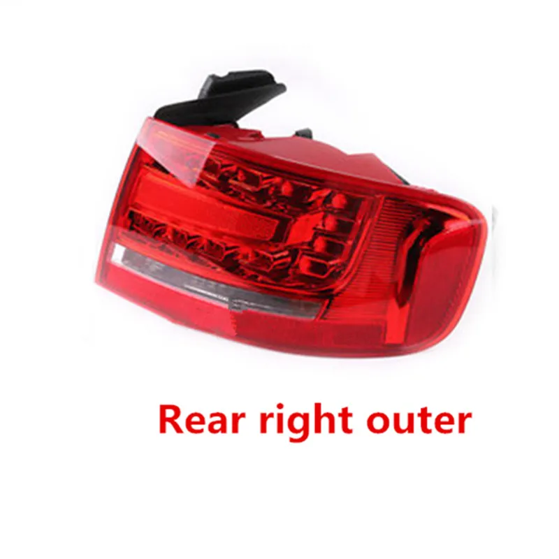 REAR RIGHT OUTER 8K5945093B 8K5945094B 8K5945095B 8K5945096B для Audi A4 B8 2008-2012 задний правый левый внутренний внешний боковой задний светильник светодиодный тормозной фонарь - Цвет: REAR RIGHT OUTER