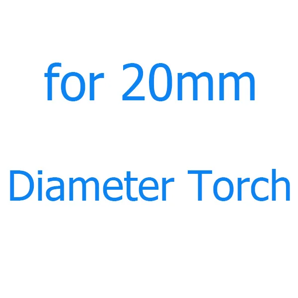 Diameter 20mm Держатель фонарика для камеры диаметром от 20 до 38 мм, регулируемый винт для лампы, фиксированная стойка для вспышки, аксессуары для дайвинга и спортивной фотосъемки - Цвет: Diameter 20mm