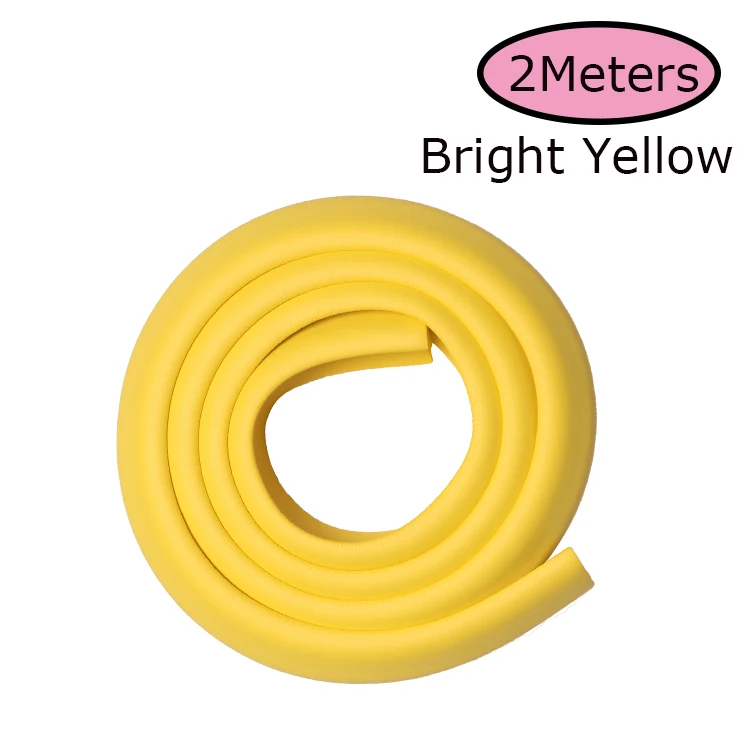 Yellow-2M Защитная угловая пленка для детей 2 м, Защитные уголки для мебели, защитная угловая лента для детей - Цвет: Yellow-2M