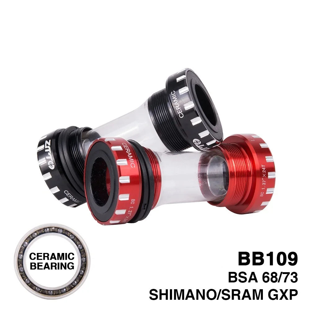 ZTTO керамический подшипник BB109 BSA68 BSA 73 MTB дорожный велосипед внешние подшипники