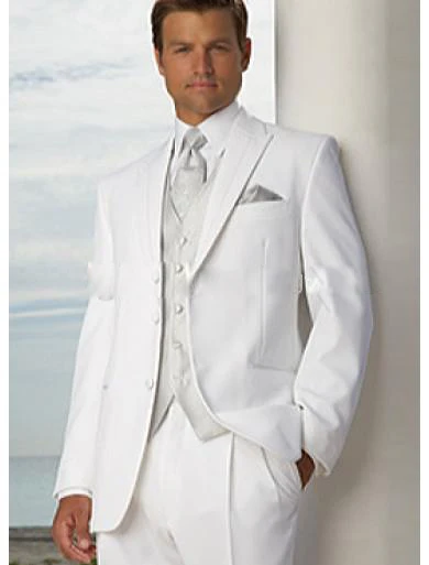 

Famous Brand Mens Suits Wedding Groom Plus Size 4XL 3 Pieces(Jacket+Vest+Pant) Slim Fit Casual Tuxedo Suit Male