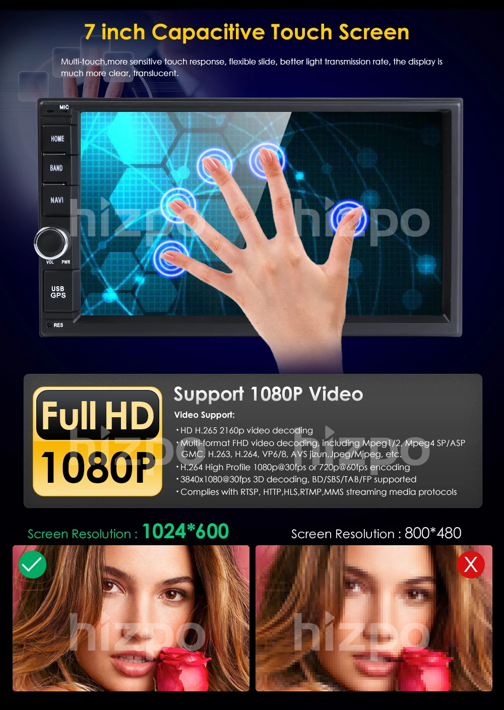 Hizpo autoradio 2din Android 8.0 GPS Head Unit For nissan x-trail juke qashqai Multimedia Audio Stereo tape recoder navigationTV |