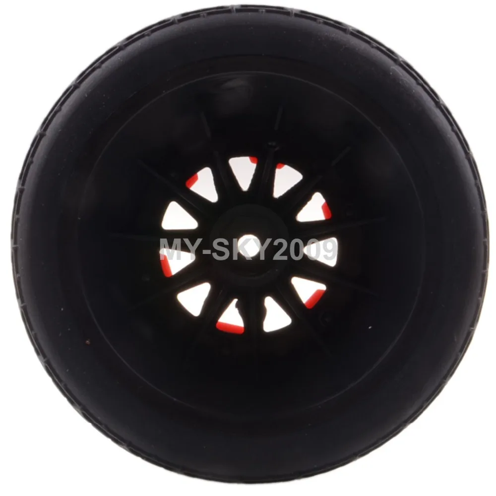 

4pcs Wheel Rims & Tyres, Tires 1182-15 For 1/10 RC Off-Road Truck Traxxas Slash 4x4 Pro-Line Racing