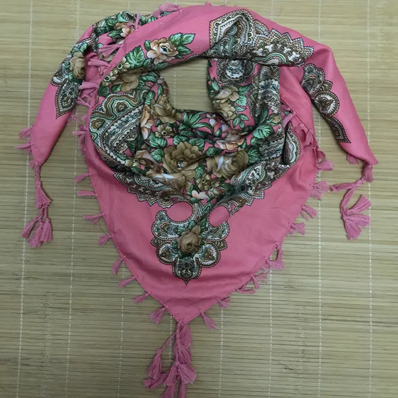 Женский зимний шарф с принтом 90x90 см|oversize wrap shawls|wrap shawlbrand shawl |
