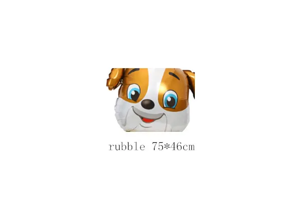 10 Собака печать латексные шары детский день рождения воздушные шары патрульные игрушки утолщенная собака следы латексный шар для украшения вечеринок поставка - Цвет: 10