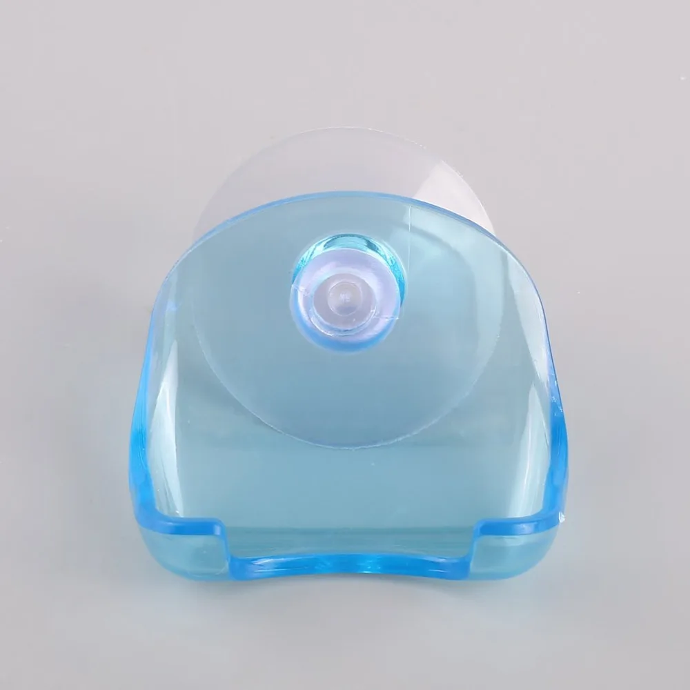 Plastic Suction Cup Razor Rack Bathroom Holder Shaver Storage Shaving Blue/Gray Wholesale | Обустройство дома