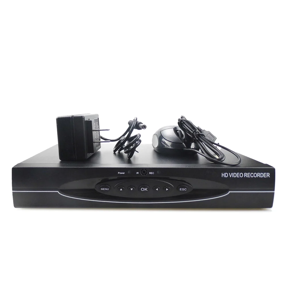 4CH AVR NVR DVR HVR поддержка подключения AHD CCTV ip-камера 1080p 1080N канал JIENU