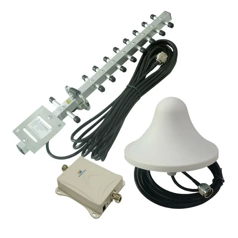 65dB 2100 мГц повторитель + яги антенна потолочные с черным кабель сотовый телефон