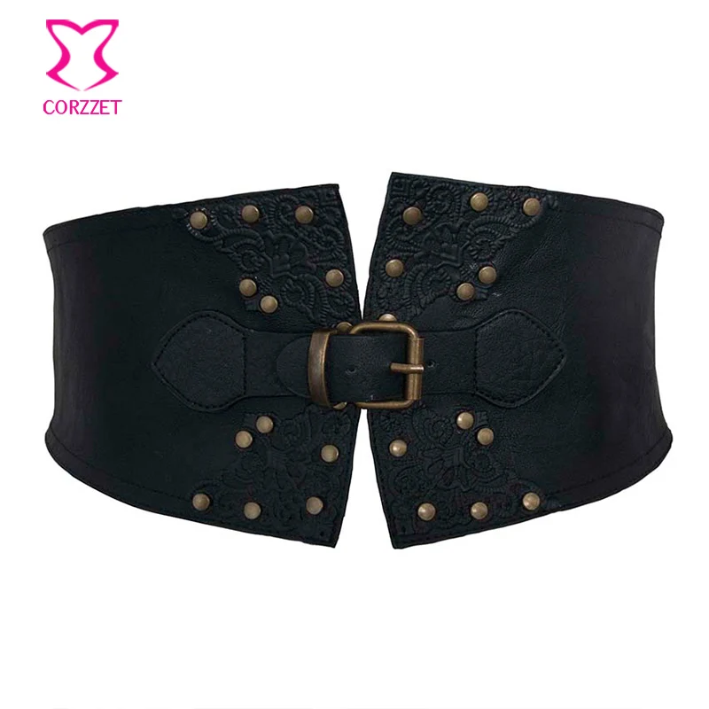 Женский корсет из ПУ кожи с заклепками|belts for women|fashion belts womencorset belt |