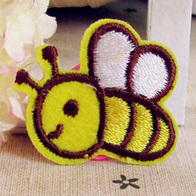 3 шт./лот пчелиное дерево домашние тканевые наклейки приклеить утюгом для сумок