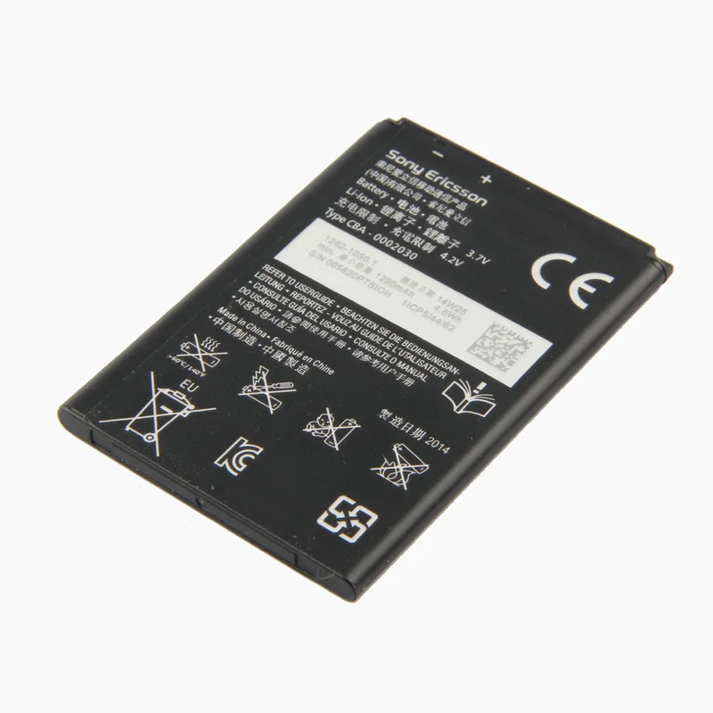 Оригинальный аккумулятор для телефона Sony высокой емкости Xperia U ST25i st25a 1290 мАч|original