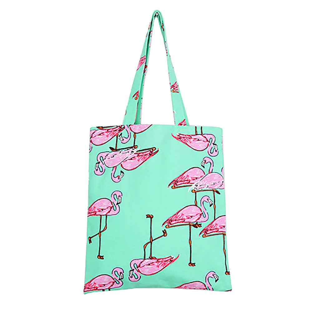 Новая модная Популярная женская сумка через плечо с рисунком фламинго для
