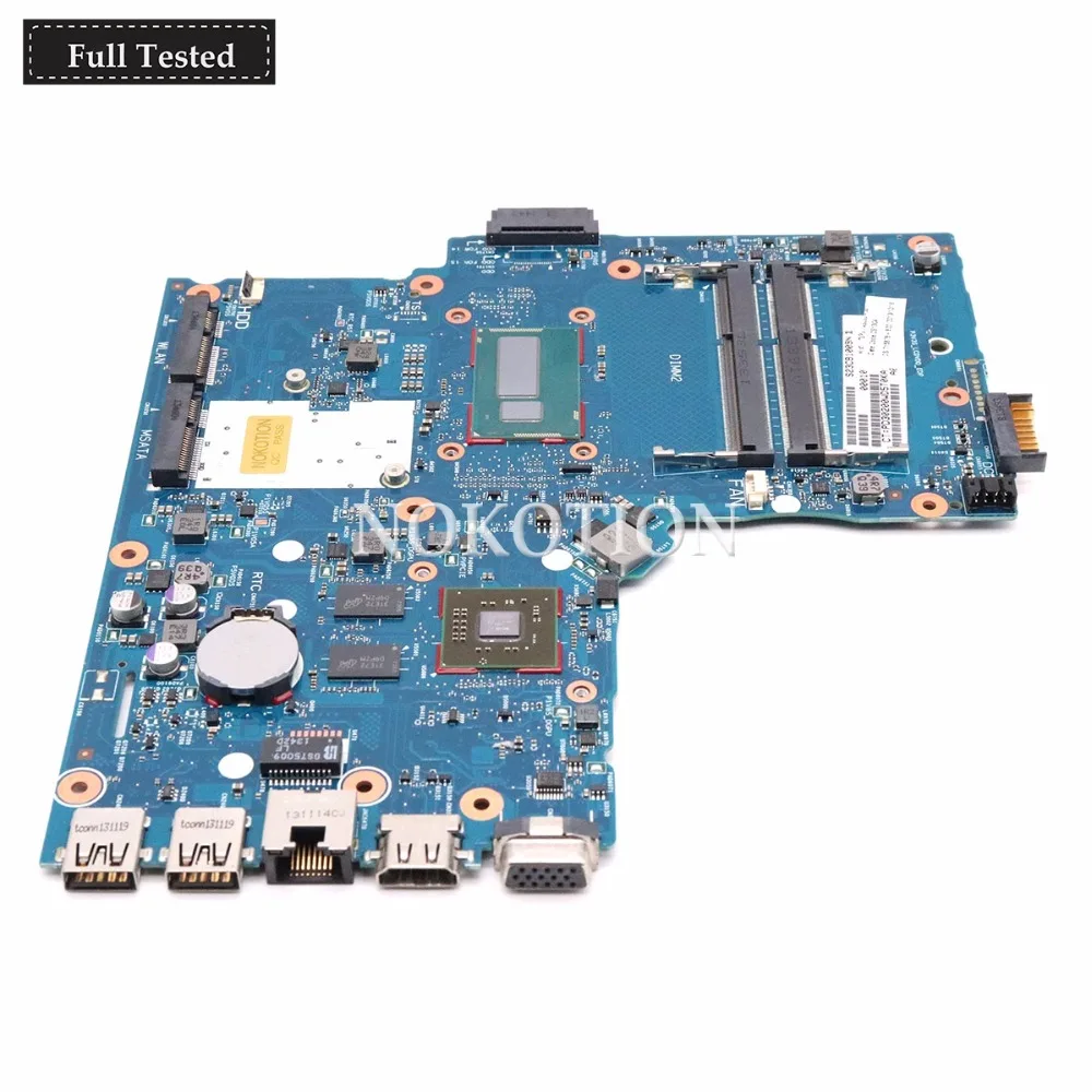 

NOKOTION 6050A2608301-MB-A02 Main board For HP 248 G1 Laptop Motherboard SR170 I5-4200U CPU DDR3 HD 8670M graphics