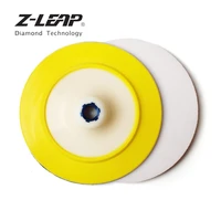 z leap 7 wool felt polishing pad buffing wheel with m14 or 58 11 thread backer pad glass plastic metal stone cleaning sanding