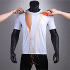 RUBIHOME Новое поступление 3 метра высокая технология ткань для мужчин футболка Водонепроницаемая маслостойкая анти-Грязная быстросохнущая креативная