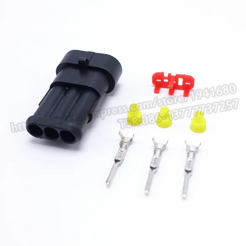 Трехконтактный уплотнитель серии 1 5 водонепроницаемые гнездовые разъемы для