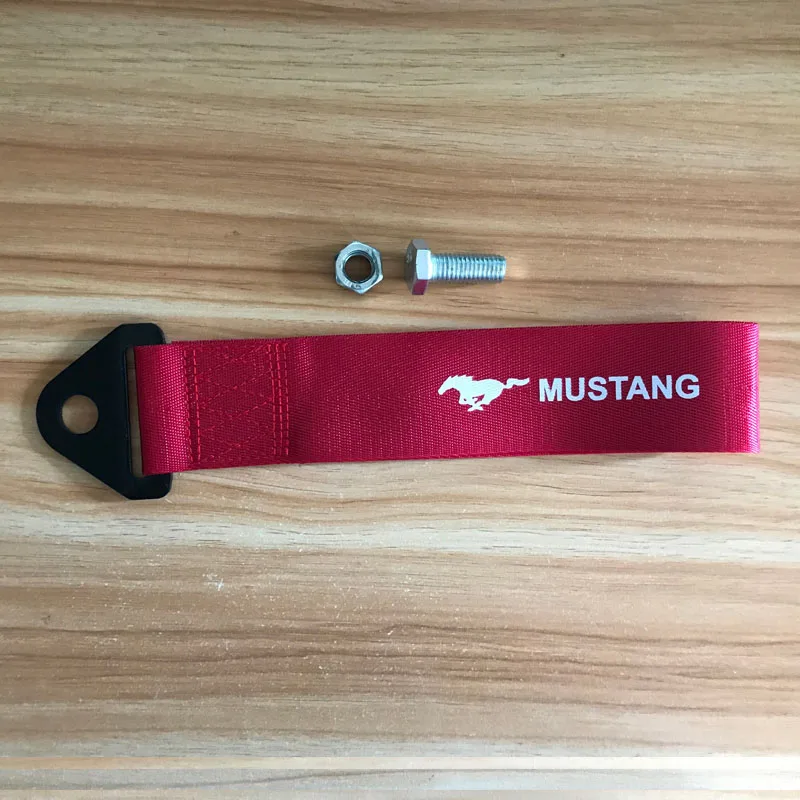 Внешний стиль модификации для MUSTANG эмблема автомобиля буксировочный ремень для ford focus 2 3 mk2 mk3 mk4 fusion ranger аксессуары