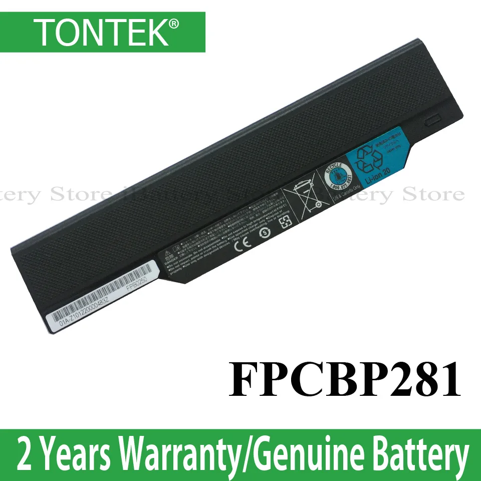 Оптовая продажа оригинальный аккумулятор FPCBP281 FMVNBP198 для Fujitsu Lifebook E751 E752 E782 E8310 L1010
