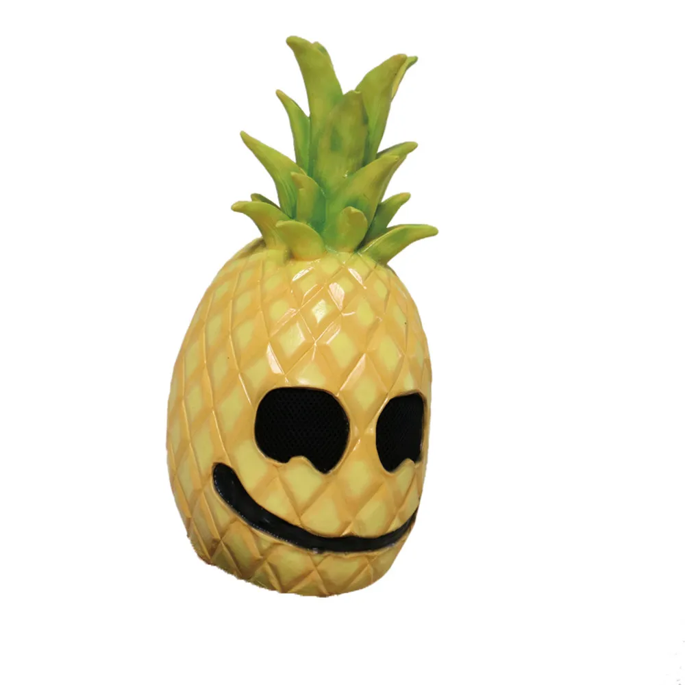 Halloween Toys Jokes Adult Latex Pineapple Face Mask 38CM Horror Party Child Scary | Игрушки и хобби
