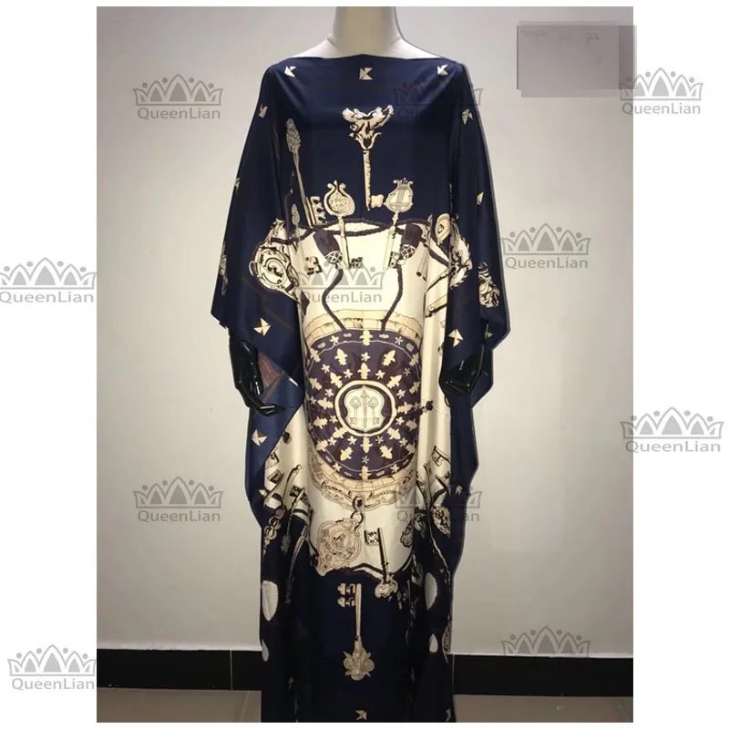 Ength: 135 см бюст: 128 свободный размер Новый Модный шифон супер Африканский LooseLong Dashiki традиционвечерние