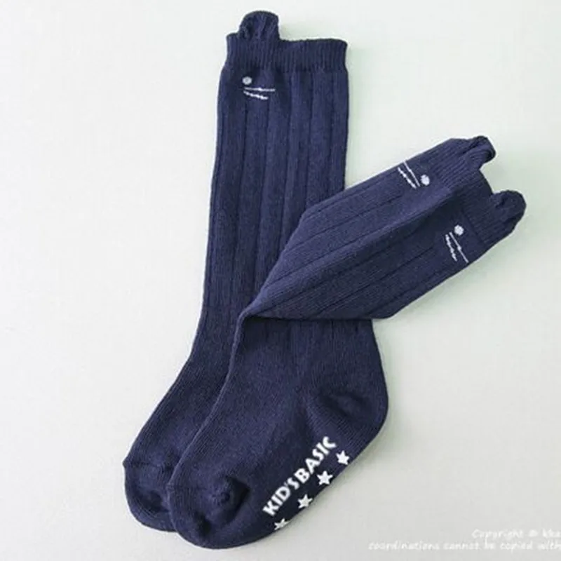 От 0 до 3 лет Нескользящие гольфы для новорожденных носки маленьких девочек гетры