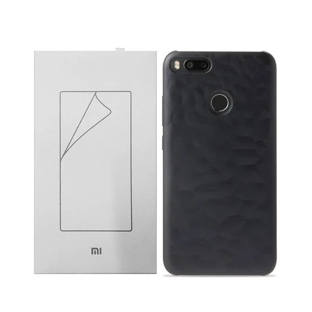 Xiaomi mi A1 mi 5X чехол-бампер Защитная Пленка ПЭТ для mi 5x(mi a1) пластиковый цвет меняется, когда светильник абстрактный - Цвет: 1 Film PET and Case