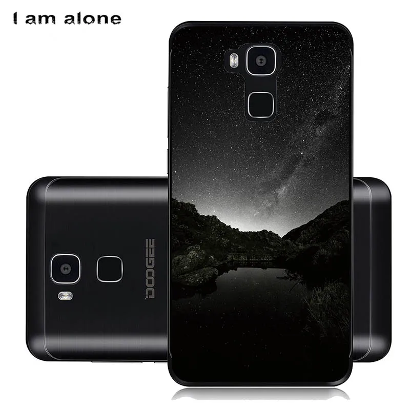 Чехлы для телефонов I am alone Для Doogee Y6 5,5 дюймов, мягкие сумки из ТПУ для мобильных телефонов с рисунком, модные чехлы для Doogee Y6 - Цвет: Soft TPU U34