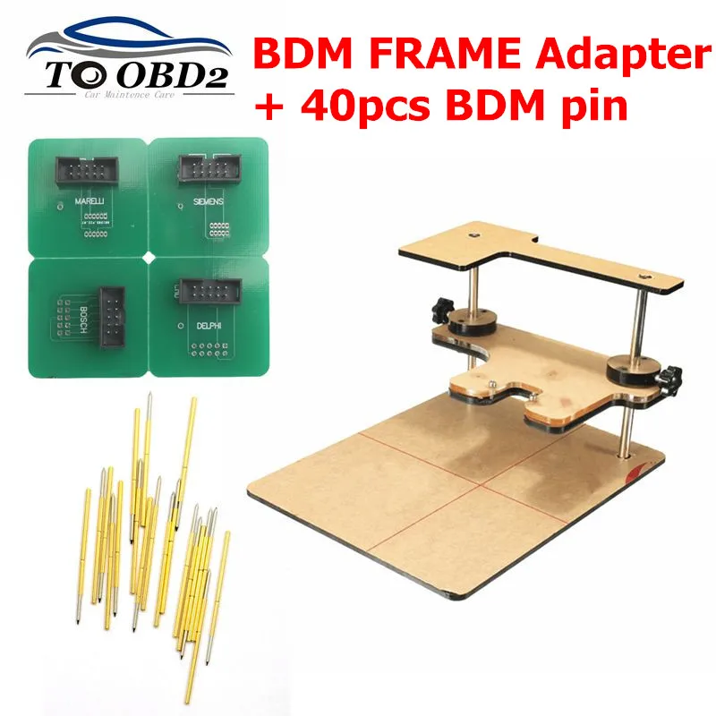 Адаптер BDM рамки и Pin 40 штук в наборе только адаптер + шпильки работает с BDMFrame 5 017 7