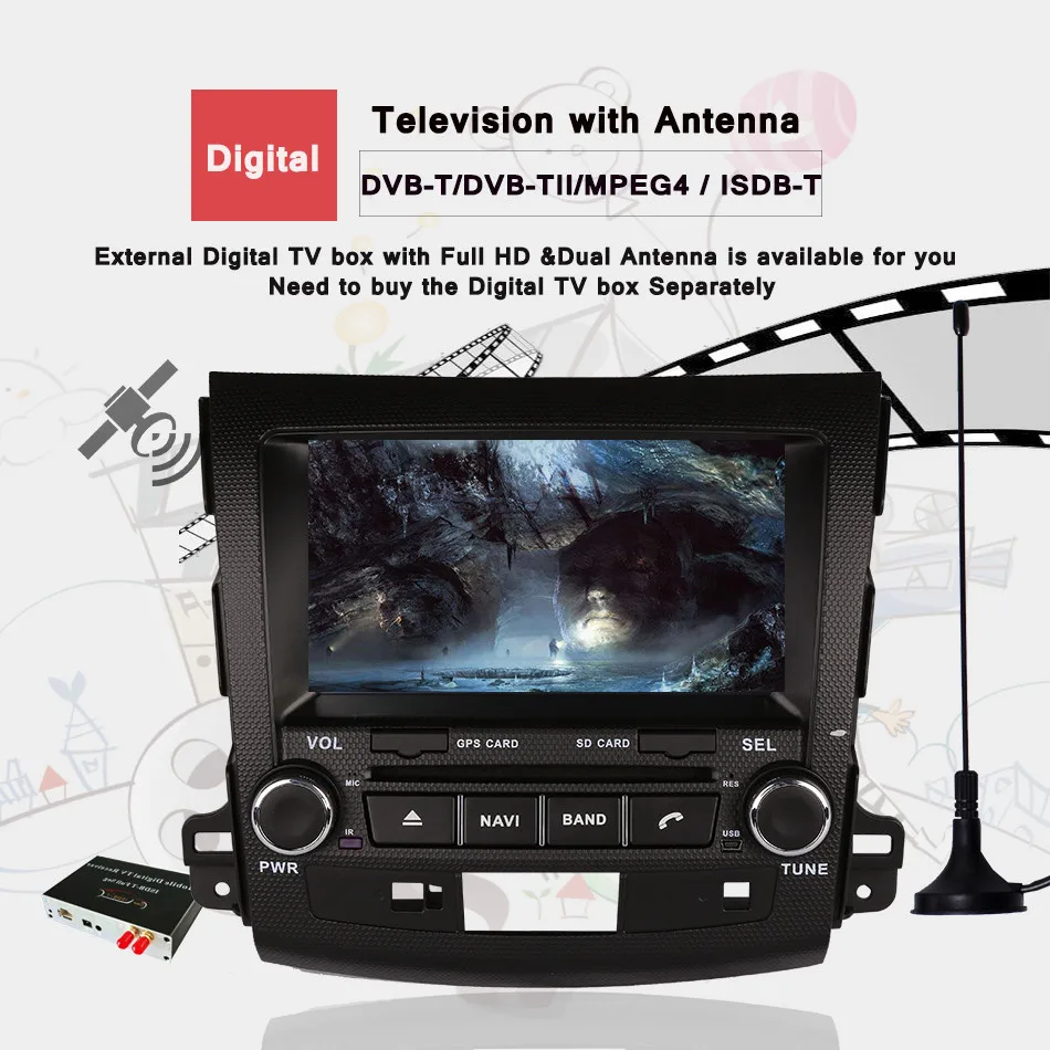 Автомобильный DVD плеер на android 10 0 4 ГБ 64 автомобильная стерео система с GPS