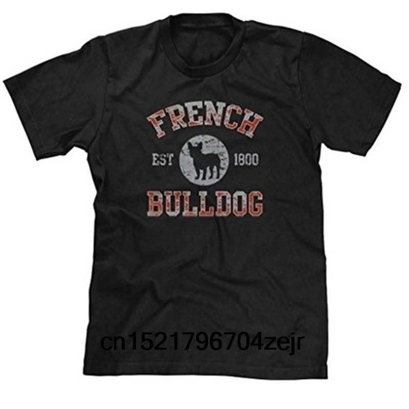 Gildan Men T shirt s French Bulldog Est. 1800 fortnite funny t-shirt novelty tshirt women | Мужская одежда