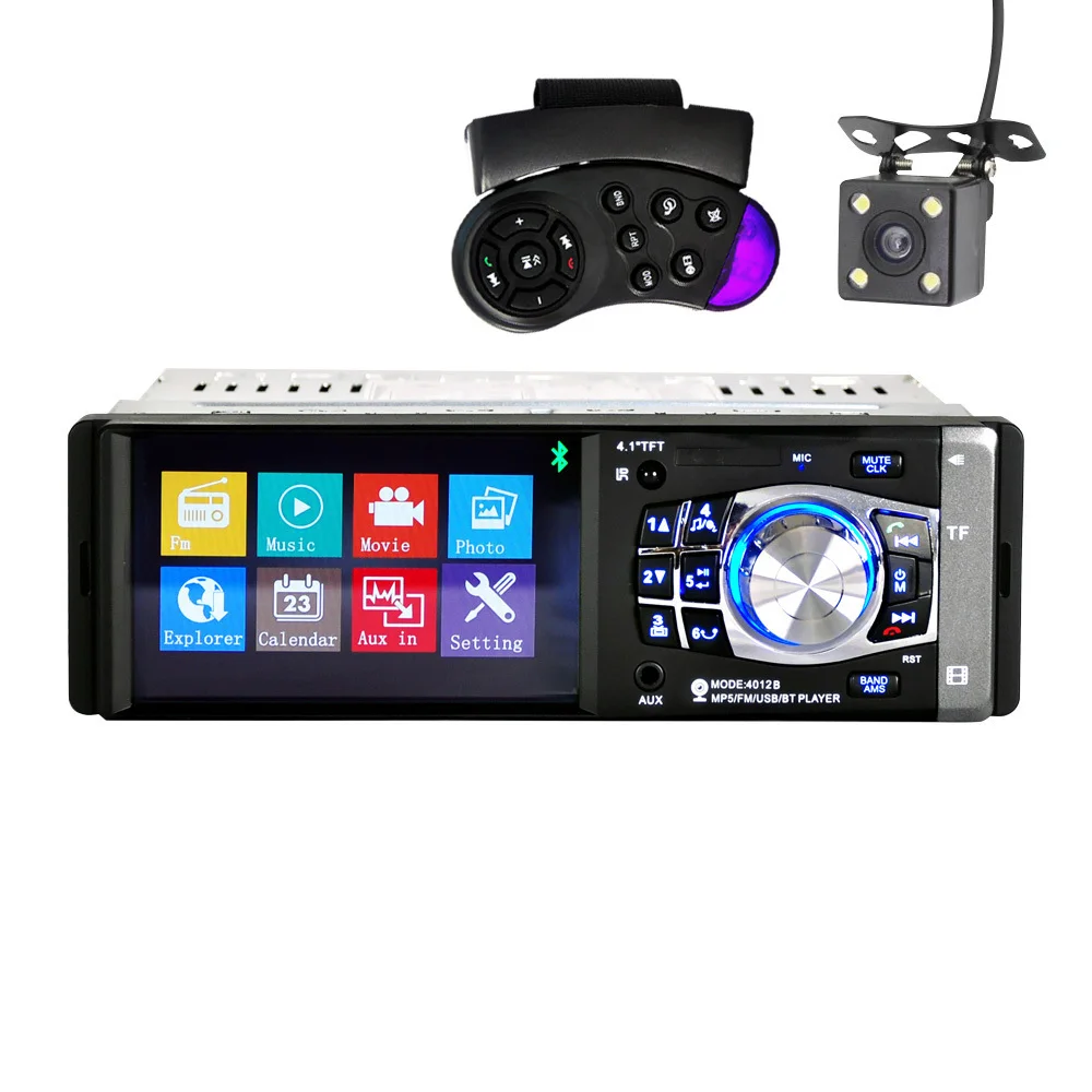 Автомагнитола SAIEOSYU Bluetooth Mp3 MP5 плеер автомобильный громкоговоритель Авторадио 1 Din