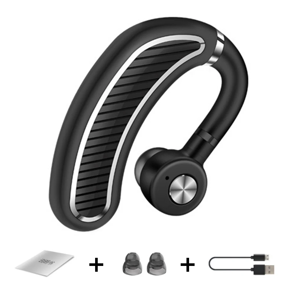 black silver 4.2 TWS беспроводные Bluetooth наушники Bluetooth гарнитура наушники с микрофоном наушники чехол для huawei iPhone xiaomi iPai - Цвет: black silver 4.2
