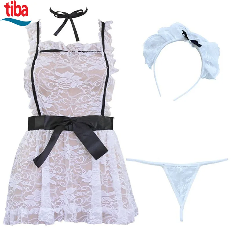 

TB-0686 Sexy lingerie hot women red bow bra+Flounce skirt Sexy Nurse uniform cosplay erotic lingerie sexy costumes