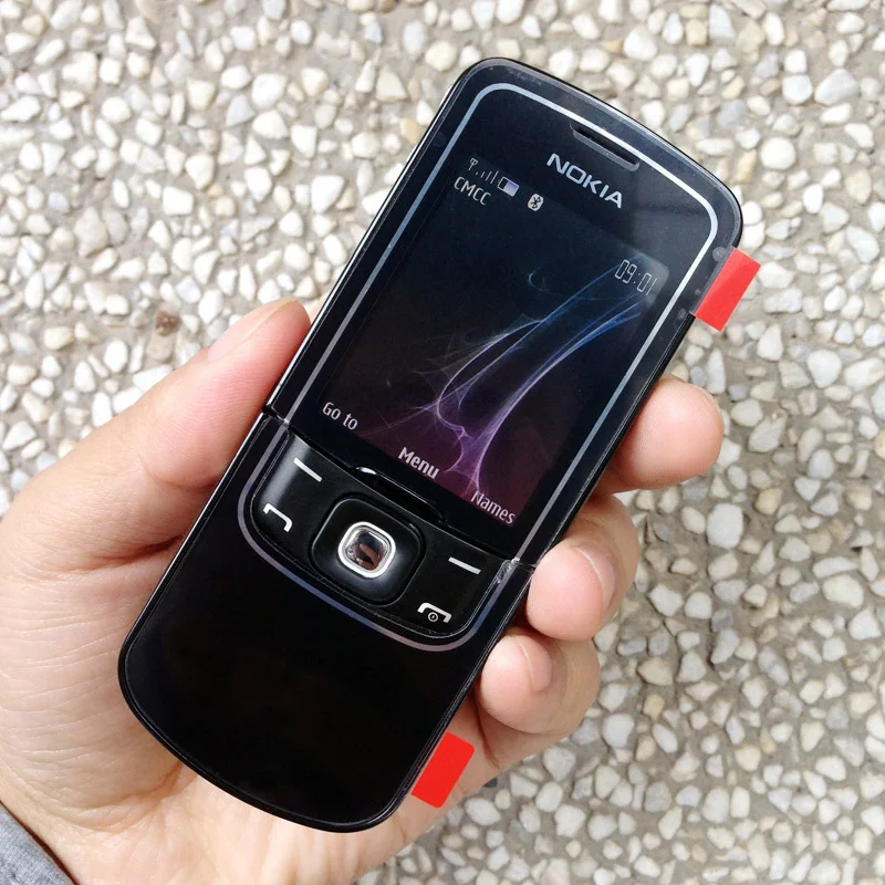 Русская клавиатура Nokia 8600 Luna мобильный телефон разблокированный 2G GSM сотовый телефон