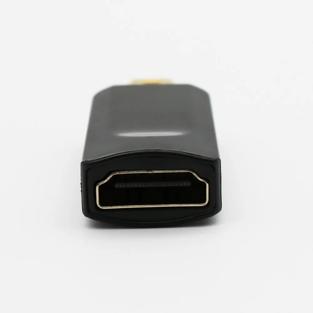 1x Mini Display Port DP Male to HDMI Female AV Audio Converter Adapter For Macbook Black |
