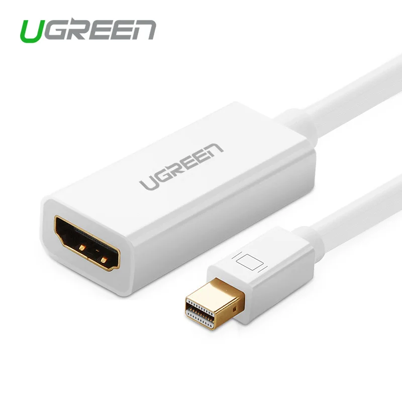 Ugreen Mini DisplayPort to HDMI-совместимый адаптер DP кабель Thunderbolt 2 конвертер для MacBook |