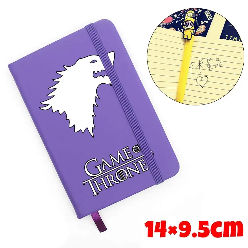 Eshop Game of Thrones Winterfell Targaryen Notebook New Basics Classic Ruled Notebooks Pocket Student book Office Stationery |
