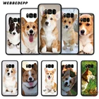 WEBBEDEPP Corgi мягкий чехол Corgi для Samsung A6 A7 A8 A9 J6 2018 S6 S7 S8 S9 S10E S20 Ultra Note 8 9 10 Lite Plus
