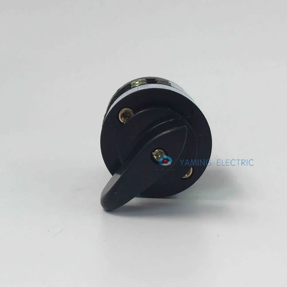 Реверсивный переключатель электродвигателя серии HZ5B вкл/выкл/вкл 20 А 2 фазный