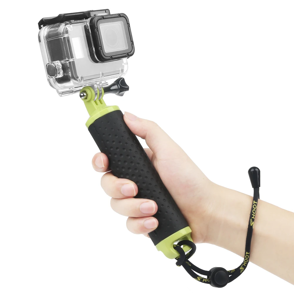 Ручной Поплавковый монопод для Gopro Hero 8 7 5 Black Session Xiaomi Yi 4K Sjcam Sj4000 Eken Go Pro Hero 7 6 5 аксессуар