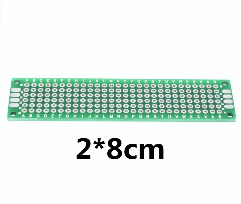 7x9 6x8 5x7 4x6 3x7 2x8 см двухсторонний прототип Diy универсальная печатная плата 4*6*8 5*7 - Цвет: 2-8