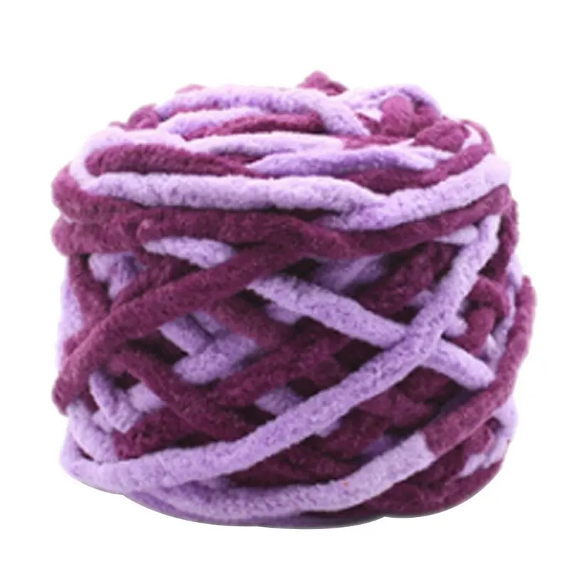 Зима 2019 хлопок Краситель Шарф Пряжа для ручного вязания Толстая теплая Сделай