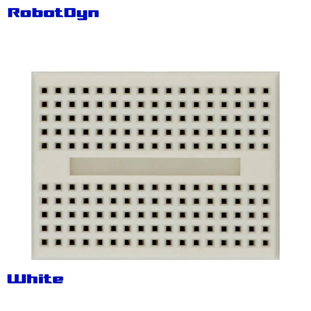 Макетная мини плата без пайки размер: 3 5X4 5 см. Белый цвет|mini breadboard|breadboard