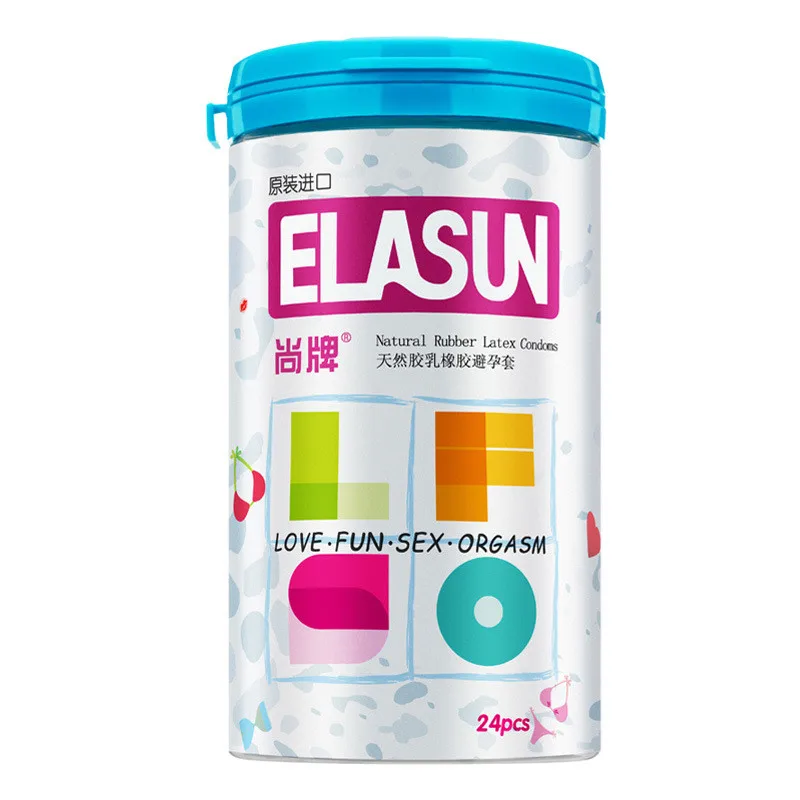 Презервативы Elasun 30 шт. с вибратором для пар интимный продукт мужские