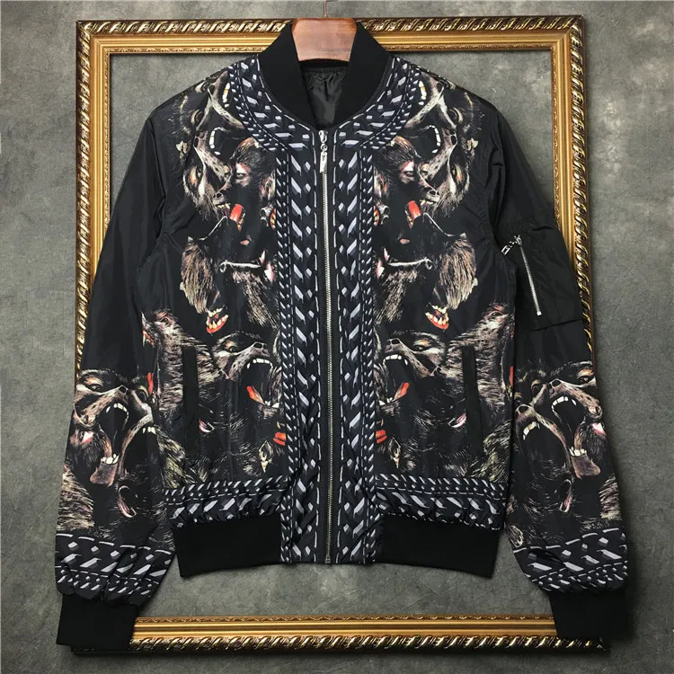 2017ss Лидер продаж осень-зима новый дворец Ветер покрытые обезьяна ветер кричать