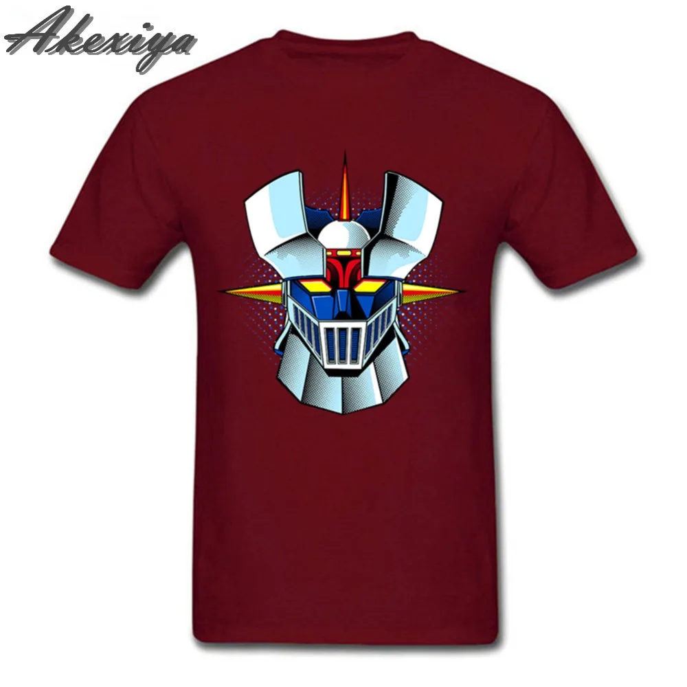 Аниме Mazinger Z Мужская harajuku футболка Воин одежда для мальчиков робот тройники