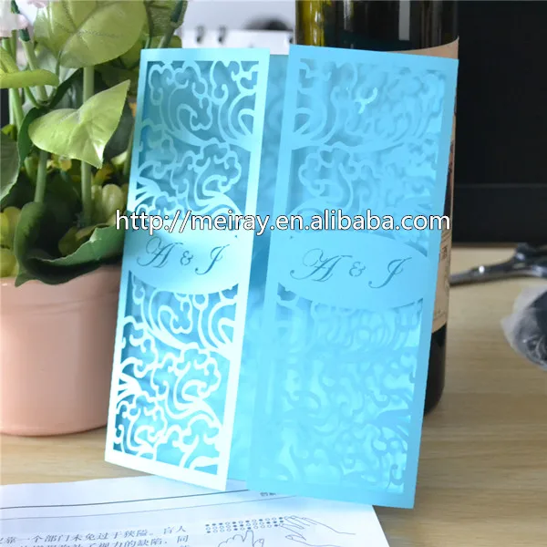

80pcs/lot Custom Romantic Wedding/Business/Party/Birthday Invitations Cards Wedding Party Invitation Card
