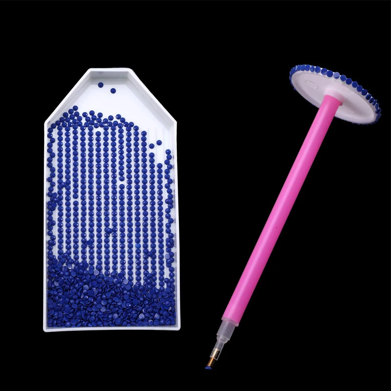 7Pcs of high-end Diamond Painting Tool 360 Degree Round Roller Pens Double-Sided Adhesive Tapes Big Plate Stich Kits | Дом и сад